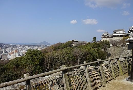 松山城からの眺め